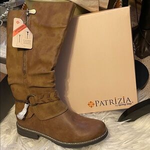 Patrizia by Spring Step Women's Tan Winter Boots